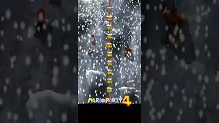 Cliffhangers - Mario Party 4 #shorts #funnyminigames