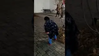 He Pooped Outside