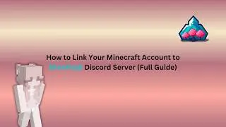 How to Link Your Minecraft Account to MinePeak Discord Server (Full Guide)