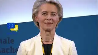 A Symphony of Unity! The European Anthem at the Charlemagne Prize Ceremony! #VonderLeyen #Germany