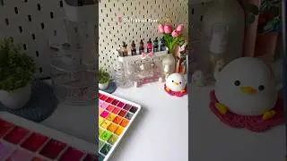 Sketchbook tour / Gouache paintings #art #sketchbooktour #gouache #shortsviral #shortvideo