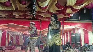 ताड़का वध लीला में सुरेश कक्कड़ जोकर द्वारा धमाकेदार कॉमेडी रामलीला प्रोग्राम भेड़ी जलालपुर 