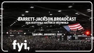 FYI LIVE // 2026 Scottsdale Auction // Barrett-Jackson Thursday Broadcast