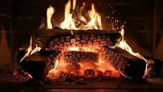 2 Hours of Cozy Fireplace 🔥 Relaxing Fire Sounds for Sleep, Focus & Calm