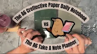 Формат A6 Take A Note против A6 Creffective Paper Ежедневный | Еженедельный против Ежедневного | ...