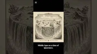 🌍 The Flat Earth in the Middle Ages? The Real Myth Busted! #didyouknow #history  #mythbusted