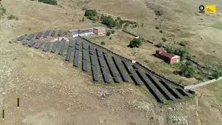 Large scale solar power plant with the power of 800 kW  | OHM ENERGY | Talin | Armenia #Solar