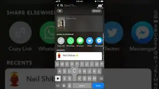 How to SHARE Snapchat Spotlight?