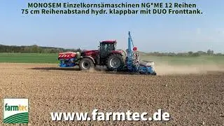 Monosem Gro&szlig;technik im Einsatz