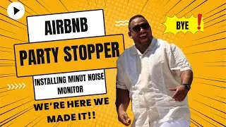 Installing Minut noise monitor for Airbnb