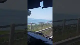 Wales beautiful views. Road A487.