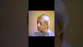 Freud and Jung were just as confused | Krishnamurti