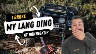 I Broke my Lang ding at Honingklip.