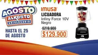 Compra tu licuadora Imusa Infiny Force en Alkosto