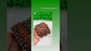 Black Kundan Bangles Combo | Maya Venba's Boutique