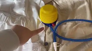 Inflatable Bed Rail Review, How to use   travel bed bumpers
