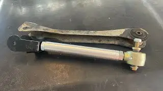 Wrangler TJ Savvy upper control arm install with axle bushing