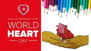 world heart day (29 September) / poster making on world heart day