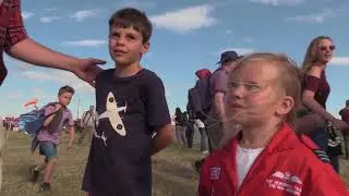 London Biggin Hill Festival of Flight 2018   Dan Griffiths, Test Pilot, inspires
