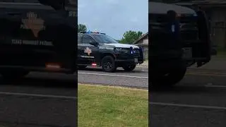 Texas DPS #responding to assist another #trooper with a #pursuit