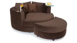 Cozy And Most Comfortable Oversized Chair With Ottoman