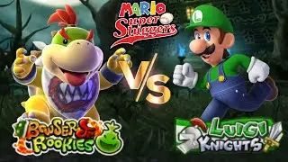 Super Mario Sluggers - Season 10 Game 12 Bowser Jr vs Luigi [Luigi's Mansion]
