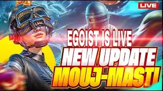 BGMI RANK PUSH SQUAD | EXPLORING 4.1 UPDATE | BGMI LIVE | ROAD TO 300 SUBSCRIBER ❤️ | EGOIST IS LIVE