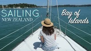 SAILING IN THE BAY OF ISLANDS // Russell, NZ