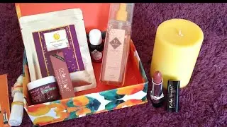 My envy subscription box April edition. | Best subscription box in INDIA. | Skincare, body mist mask