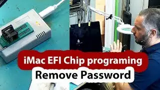Unlock and remove iMac EFI password using TL866II Plus EEPROM Programmer