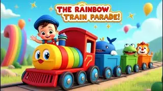 🚂 Animal Train Adventure! | Fun Nursery Rhyme & Kids Song | Learn Animal Sounds @CoComelon