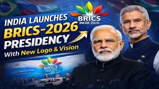 BRICS 2026: India in Command! New Logo, New Vision, Global Power Shift?