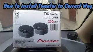 how to install tweeters ts-s20 pioneer