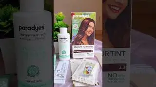 *⁠.⁠✧Paradyes Timeless Hair Tint -Dark Brown🤎✨ @birdsofparadyes #haircare #haircolor #review