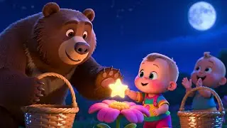 Bear Builds a Star Bridge 🌟🧸 Fun Adventure & Learning Song for Kids | Explore & Play