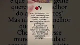 #Mensagem #realidade #oportunidade #reflex&atilde;o #humildade #recado #principios #valores #vida