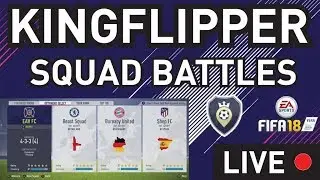 Squad Battles Live - Using My New Account - Fifa 18