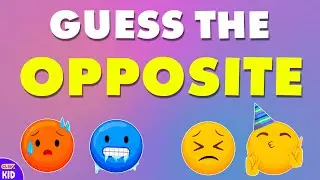 ClevKid | &harr;️ Викторина на антонимы! Веселая игра с антонимами для детей, малышей и дошкольников