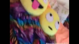 Emoji pillows