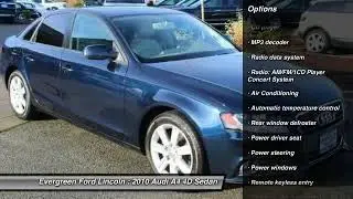 2010 Audi A4 Issaquah WA 18-2230A