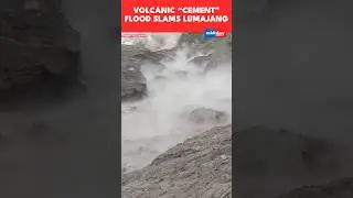 &lsquo;Cement&rsquo; like Volcano flows through East Java in Indonesia