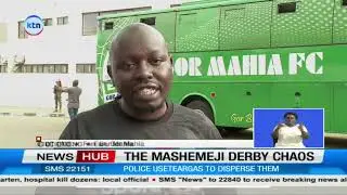 Police used tear gas to disperse Gor Mahia fans after a 1-0 loss to AFC Leopards in Mashemeji Derby