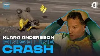 HUGE Crash Over the Finish Line 😳 | Extreme E