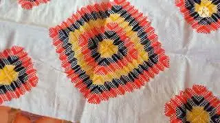 Beautiful Ason(আসন)design 😍by Rinku Somu. #knitting #craft #Rinku Somu