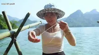 Off-Grid Girl Catches Hundreds of Fish