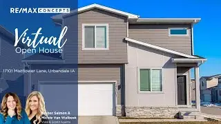 17101 Mistflower Lane Urbandale, IA Virtual Open House with Amber Salmon and Micole Van Walbeek!🏠🌟