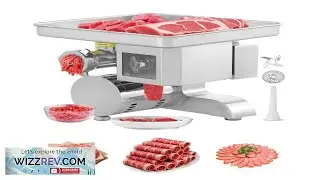 VEVOR Meat Grinder 11 Lbs Min Electric Meat Grinder Slicer Sausage Stuffer