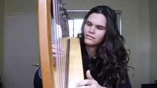 Contemplative Harp: Overcast in the Desert