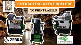 📦 Mobile Power Cart with Automated Label Printing | EMP Tech Group