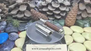 Cruzaltpens - Jean Pierre Lepine Indigo Wood Steel